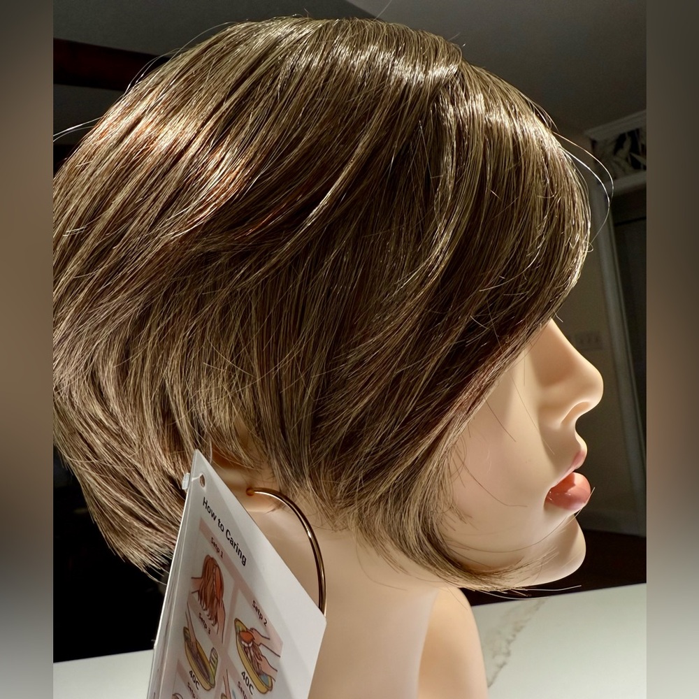 HAIR, Pixie Cut, Swoop Bangs, Medium/Dark Brown - Picture 7 of 13